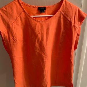 Theory orange tee shirt